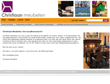 Tablet Screenshot of christiaanmeubelen.nl